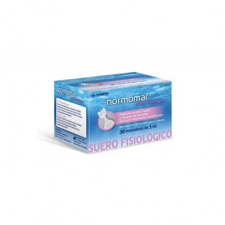 NORMOMAR SUERO FISIOLOGICO 5 ML 30 MONODOSIS NORMOMAR SUERO FISIOLOGICO 5 ML 30 MONODOSIS