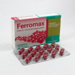 FERROMAX 30 CAPSULAS BLANDAS PRIVAFARMA FERROMAX 30 CAPSULAS BLANDAS PRIVAFARMA