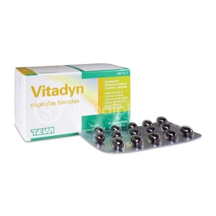VITADYN 90 CAPSULAS BLANDAS VITADYN 90 CAPSULAS BLANDAS