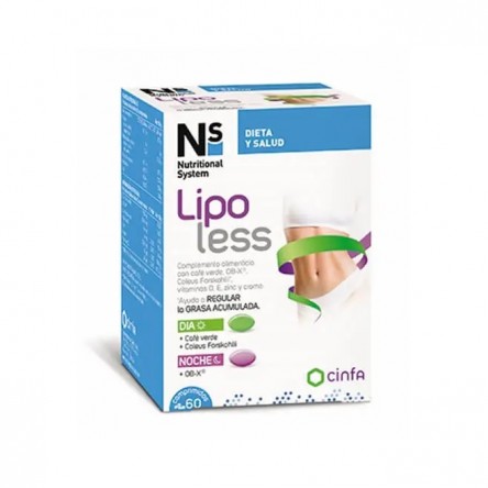 NS LIPOLESS 60 COMPRIMIDOS NS LIPOLESS 60 COMPRIMIDOS